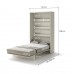 Sienas gulta 120 BED CONCEPT BC-02, kašmirs Sienas gulta 120 BED CONCEPT BC-02, kašmirs